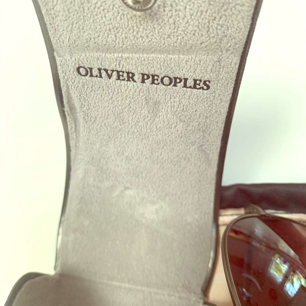 Oliver peoples- gorgeous MINT condition.